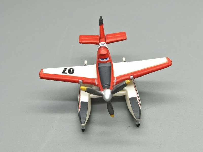 飞机总动员 橙色小飞机模型卡通玩具