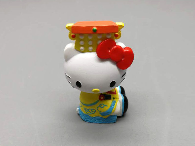 日本动漫手办公仔 Hello Kitty玩具摆件生日礼物